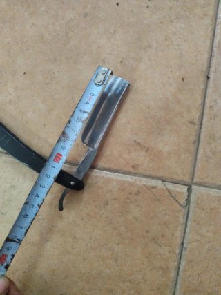 Navaja de afeitar antigua