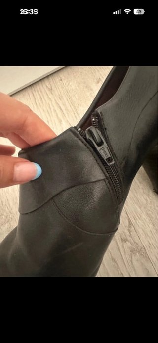 Zapatos  Pitillos Negros Talla 40