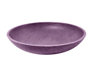 Cubo plano de madera morado