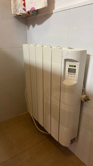 Radiador de aluminio blanco programables