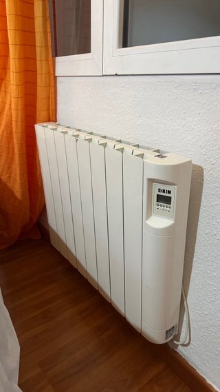 Radiador de aluminio blanco programables