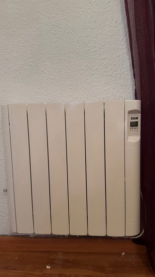 Radiador de aluminio blanco programables