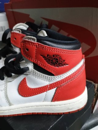 Nike Jordan Bambino Rosse Bianche