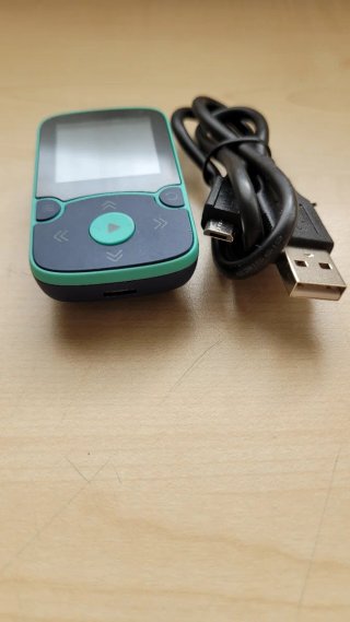 Agptek reproductor MP3 azul/verde