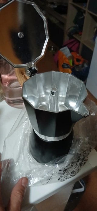 Cafetera italiana color