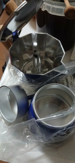 Cafetera italiana color