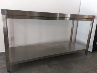 Mesa de acero inoxidable para cocina