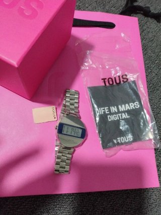 Reloj Tous Mars Digital Plata