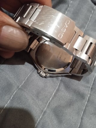 Reloj Casio Quartz Esfera Azul