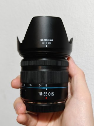 Samsung 18-55mm Objetivo