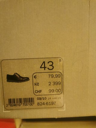 Zapatos de vestir Bata negros
