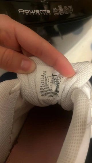 Zapatillas Nike Niña Blancas y Rosas