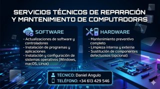 Servicio técnico de reparación de pc
