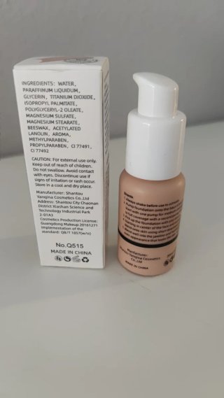Base de maquillaje QIC Soft Matte Beige