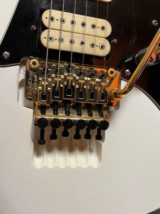 Guitarra Eléctrica Ibanez Jem Jr 555 WH Steve Vai