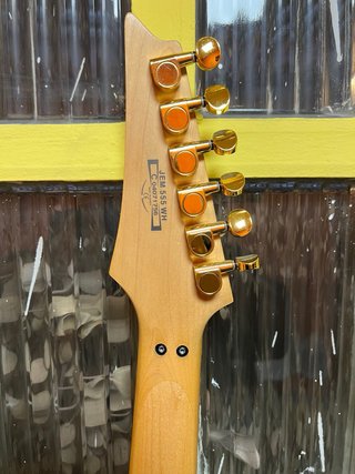 Guitarra Eléctrica Ibanez Jem Jr 555 WH Steve Vai