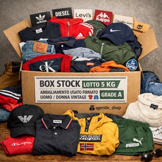 Box Stock Vintage Firmato - Lotto 5 KG (Grade A)