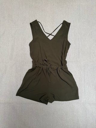 Mono Zara Verde Talla XS