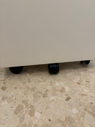 Cajonera con ruedas Ikea blanca