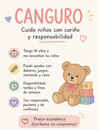 Canguro/Niñera