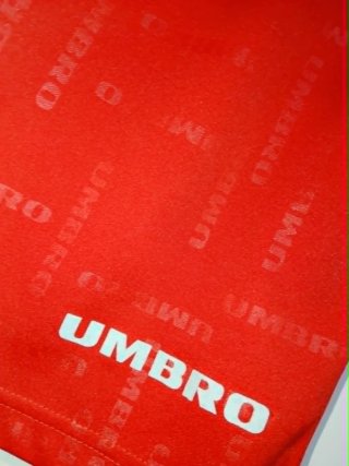 Pantaloncini Umbro Vintage Monogram Rossi