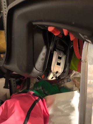Silla portabebé trasera para bicicleta