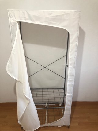 Armario de tela Ikea blanco