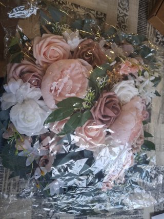 Atril para bienvenida de boda + flores arco NUEVAS