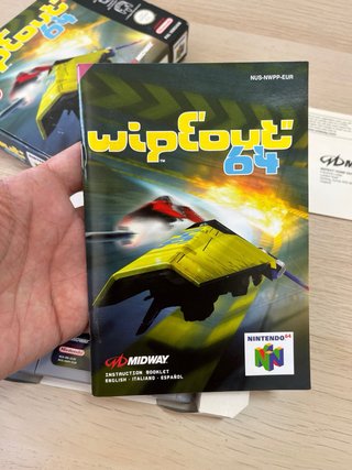 Wipeout 64 Nintendo 64 Juego Completo