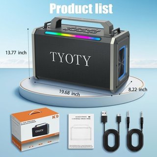 Altavoz Bluetooth Portátil 80W NUEVO