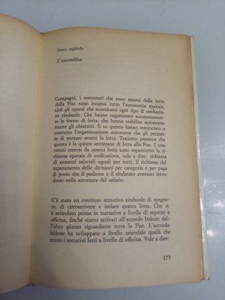 Vogliamo tutto - romanzo di Balestrini Feltrinelli