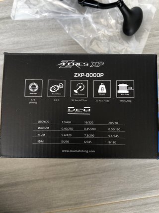 Carrete Okuma  Azores XP ZXP-8000P