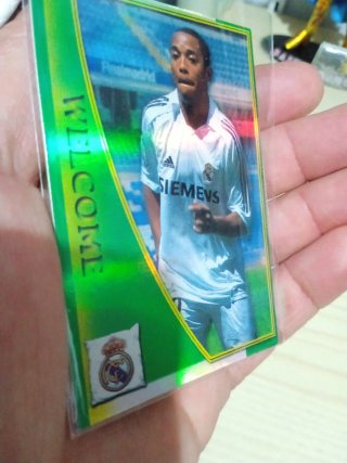 Cromo Real Madrid WELCOME