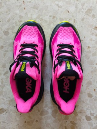 Zapatillas Hoka Running Mujer Rosa/Negro