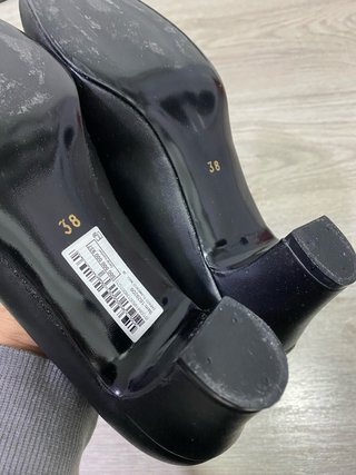 Tacones Flamenco Talla 38 Negros