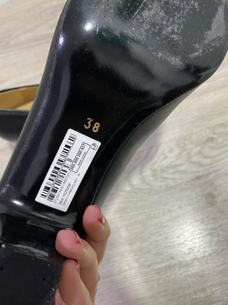 Tacones Flamenco Talla 38 Negros