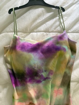 Vestido tirantes tie-dye