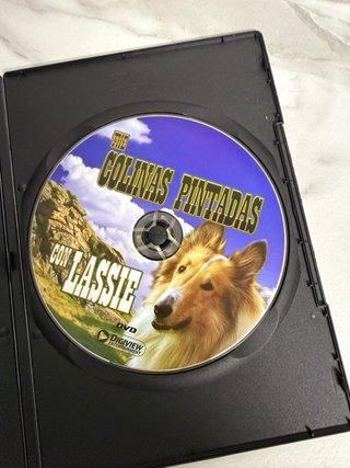 DVD Con Lassie Las Colinas Pintadas