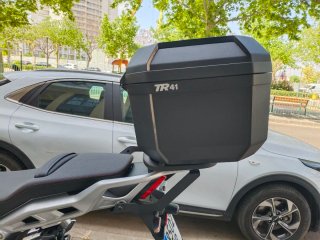 Baúl Moto Shad TR41 Tapa Aluminio