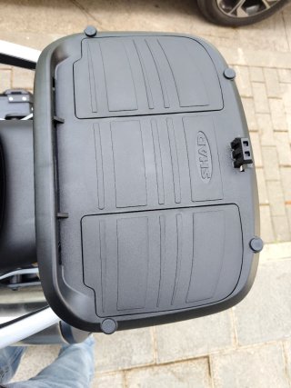 Baúl Moto Shad TR41 Tapa Aluminio