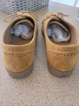 Zapatos tipo blucher ante