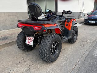 Quad Loncin 750 Naranja y Negro