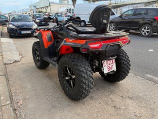 Quad Loncin 750 Naranja y Negro