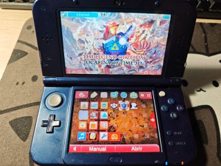 Nintendo 3DS XL Blu + Animal Crossing