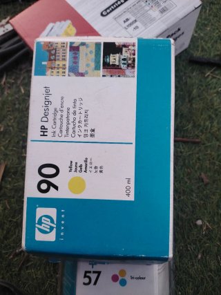 Cartucho Tinta HP 90 Amarillo C5065A