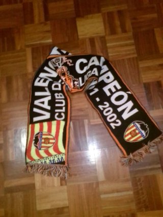 Bufanda Valencia C.F. Campeones