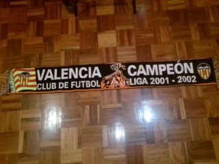 Bufanda Valencia C.F. Campeones