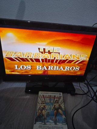 Los Bárbaros VHS Edición Videoclub