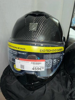 Casco Scorpion EXO-TECH EVO CARBON Talla M