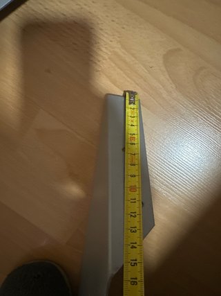 2 Escuadras metálicas para estanterías
